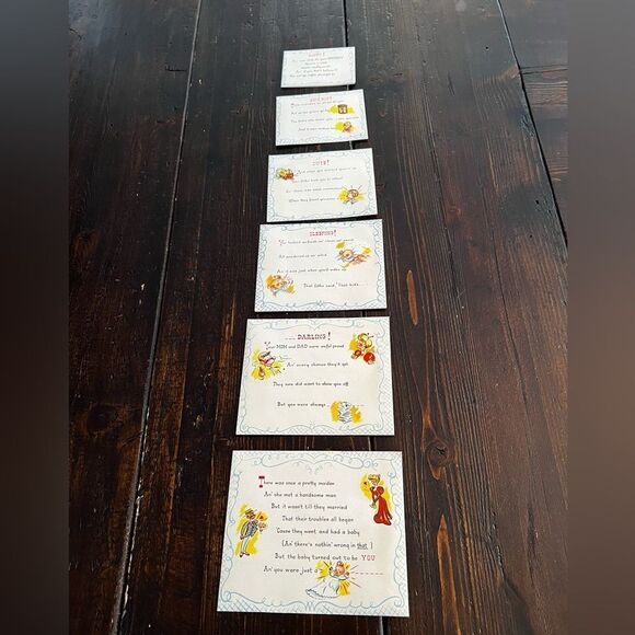 Vintage Birthday Card (1950’s) - Picture 1 of 8